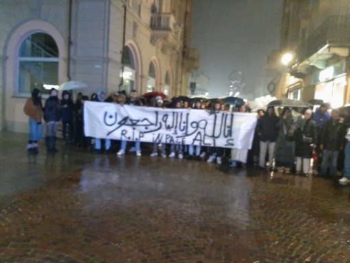 Corteo commemorativo per Gallib Ali