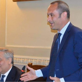 Enrico Costa con Antonio Tajani