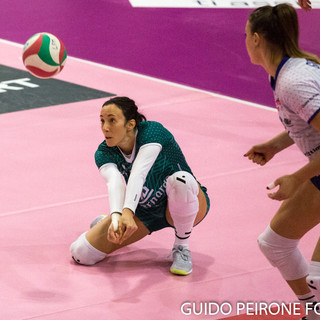 Il capitano Veronica Bisconti in azione (foto Guido Peirone)