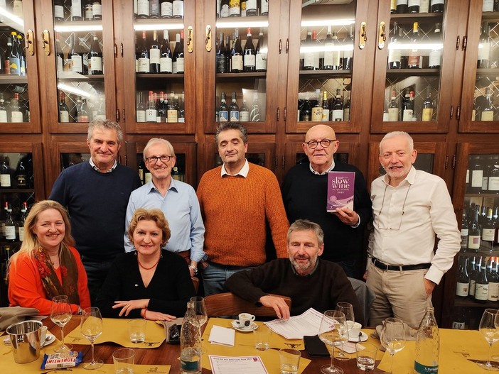 La cena di presentazione della Guida Slow Wine 2025