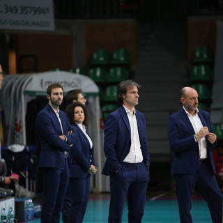 Matteo Morando insieme con Matteo Battocchio durante una partita