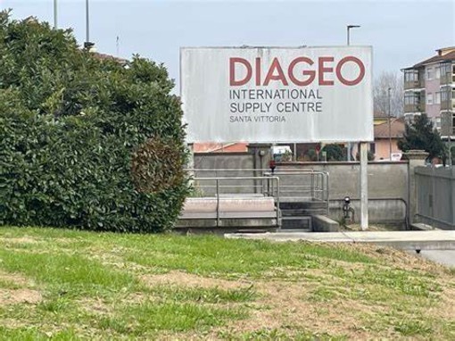 Lo stabilimento Diageo di Santa Vittoria d'Alba