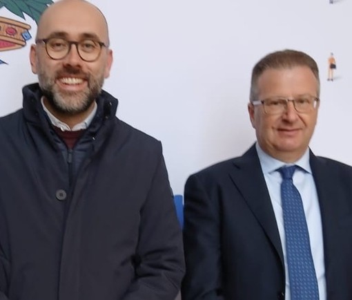 Il presidente Robaldo con il consiglier Antoniotti