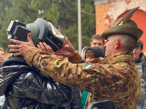 Una giornata coi Guastatori Alpini della Brigata “Taurinense” per gli alunni dell'Istituto Cillario Ferrero di Alba