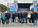 La Lega Cuneese a Milano per manifestare a favore della pace e contro l'antisemitismo