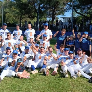 Baseball: il JFK Mondovì è promosso in serie B; Un grande traguardo dedicato alla memoria di Michele Rosso (Foto e Video)