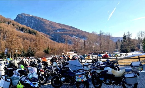 Momenti del raduno a Pragelato per i nostri due affezionati lettori