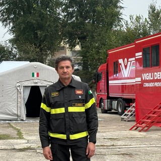 Francesco Bordino, nuovo capo dei Vigili del Fuoco di Alba: “Porteremo avanti la nostra missione con il lavoro di squadra”