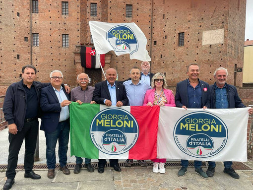 Fratelli d'Italia a Fossano (giugno 2023)