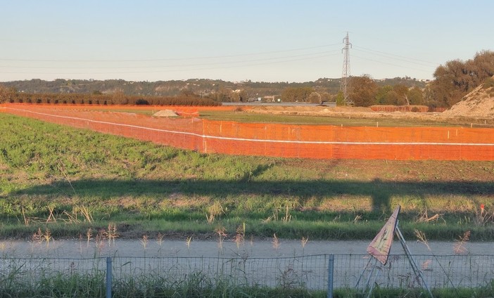 L'area sulla quale dovrà sorgere il discusso impianto