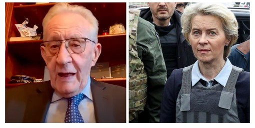 Beppe Ghisolfi e Ursula Von Der Leyen