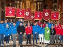 I gruppi braidesi di Avis e Fidas insieme al Santuario della Madonna dei Fiori