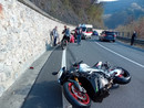 Incidente sulla SS 28: gravi due motociclisti [VIDEO]