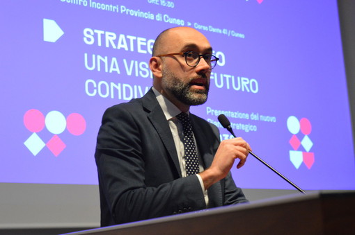 Luca Robaldo, presidente della Provincia di Cuneo