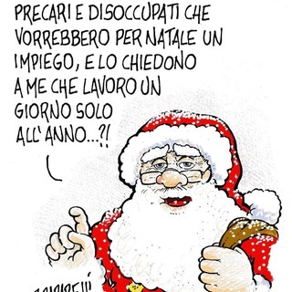 Quando il lavoro è sulla letterina per Babbo Natale...