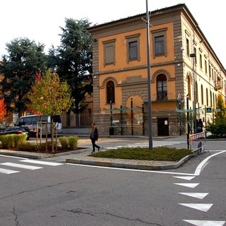 La storica sede del Liceo Da Vinci di Alba