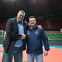 Lubo Ganev con il presidente Gabriele Costamagna