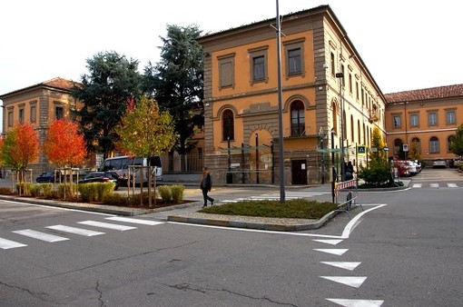 La storica sede del Liceo Da Vinci di Alba