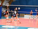 Le ragazze della Libellula volley Banca CRS in azione