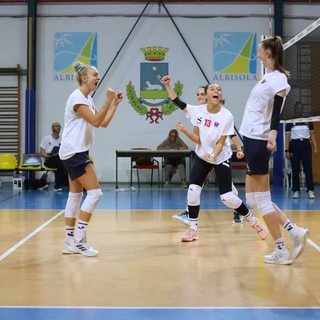 Una immagine dell'allenamento congiunto (foto Luciano Pecchenino)