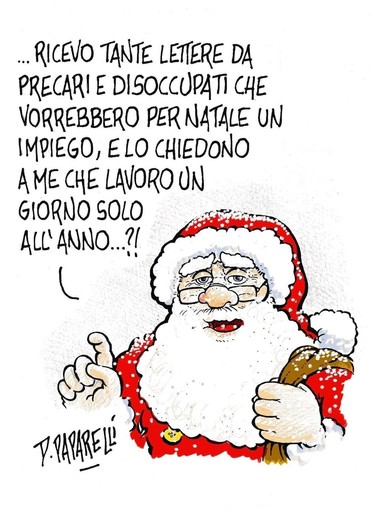 Quando il lavoro è sulla letterina per Babbo Natale...