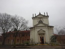 La chiesa del Monastero delle Clarisse, a Bra