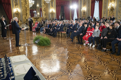 Tutti i premiati alla presenza di Sergio Mattarella, il presidente della Repubblica