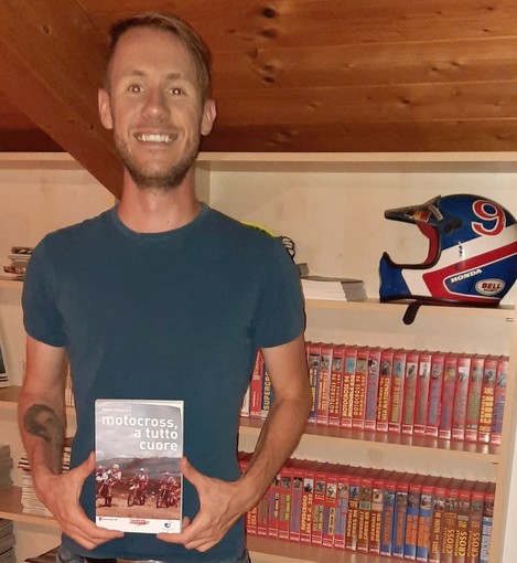 Matteo Portinaro ha scritto il libro &quot;Motocross a tutto cuore&quot;: il ricavato andrà a Casa Ugi