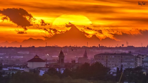 In foto: il Monviso negli scatti di Valerio Minato