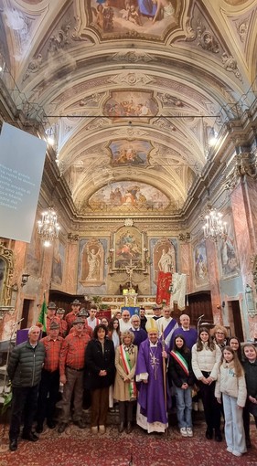 Monsignor Marco Brunetti in visita a Santa Vittoria d’Alba