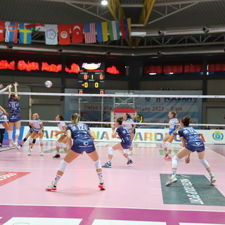 Una immagine relativa al match giocato all'andata (foto sito legavolleyfemminile)