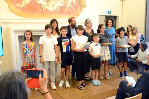 La premiazione delle scuole nell'edizione 2023