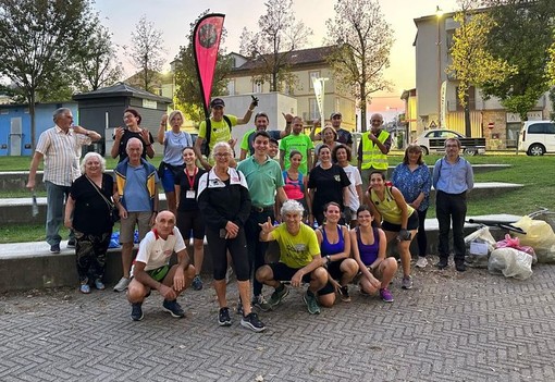 L'ultimo appuntamento di plogging presso i giardini  Varda