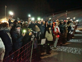 Alcuni momenti della riuscita manifestazione di Pontechianale