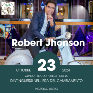 &quot;Distinguersi per non estinguersi&quot;: a Cuneo la conferenza di Robert Jhonson