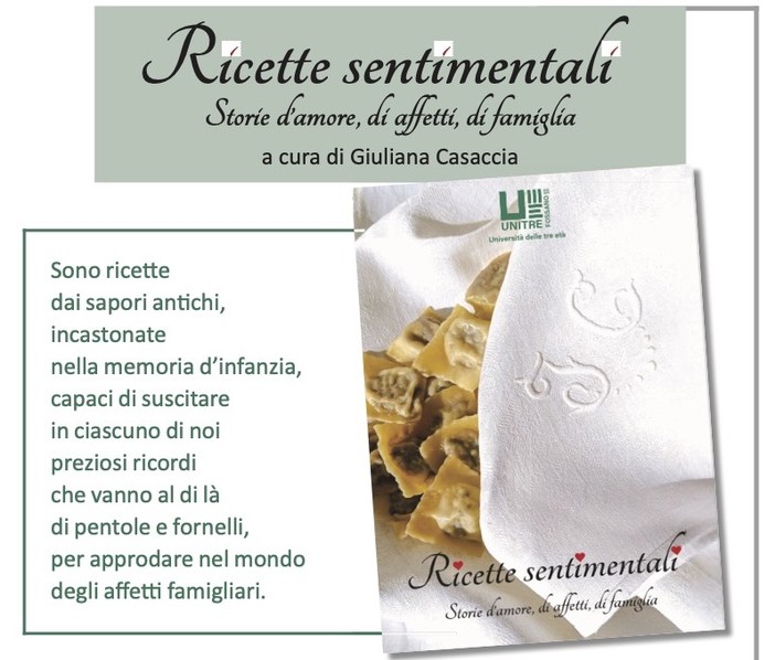 L’Unitre di Fossano presenta alla città  il suo primo libro, “Ricette sentimentali”