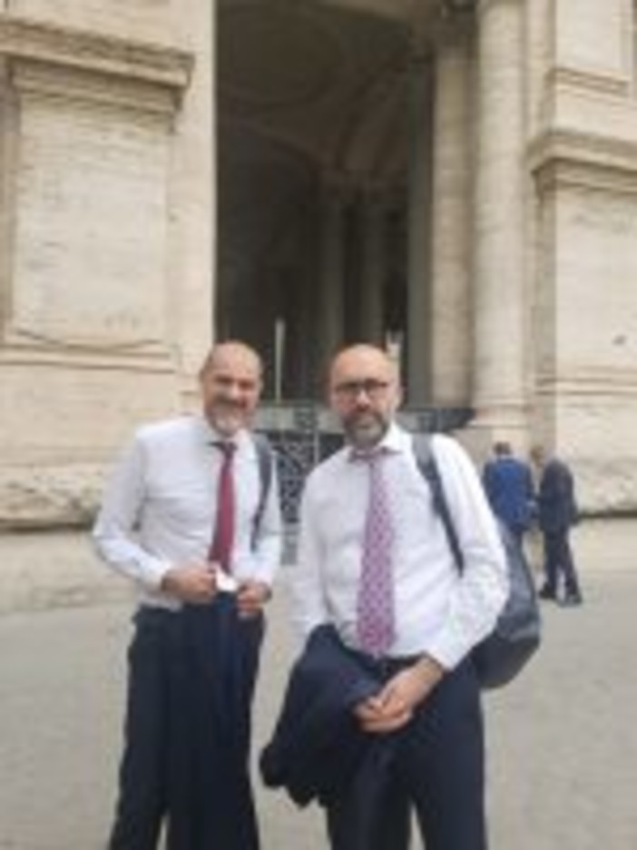 Scuole cuneesi, il presidente della Provincia Robaldo e il consigliere delegato Sannazzaro a Roma per l'incontro con il ministro Valditara