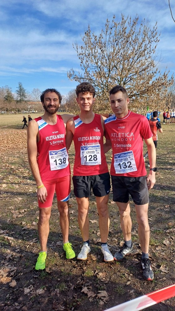 Atletica Mondovì Acqua S. Bernardo, buona prova di squadra al &quot;41° Cross della Pellerina&quot;