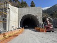 Il sopralluogo al tunnel di Tenda