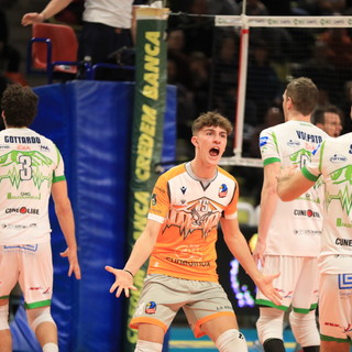 Matteo Staforini, Mvp della partita vinta da Cuneo con Santa Croce