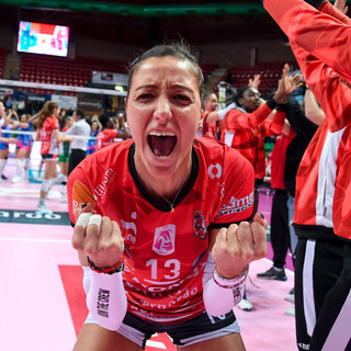 Noemi Signorile sfoga tutta la sua rabbia: finalmente contro Pinerolo è arrivata la vittoria (Foto: Danilo Ninotto)