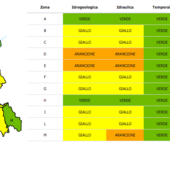 Allerta arancione per oggi 19 maggio
