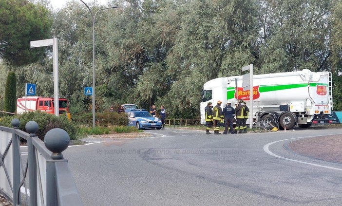 L'incidente poco prima delle 9 di questa mattina