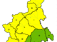Il bollettino di allerta meteorologica di Arpa Piemonte per domenica 25 agosto sull'intera regione