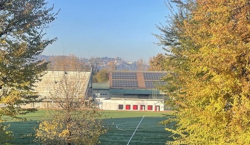 Gli spogliatori dello stadio Coppino - Foto Comune di Alba