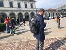 Passeggeri in attesa alla stazione di Bra