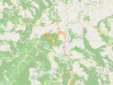 La mappa dei terremoti rilevati nella zona di Cortemilia da Arpa negli ultimi trenta giorni