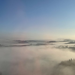 In Granda, fine settimana di sole in montagna e di nebbie diffuse nelle aree pianeggianti