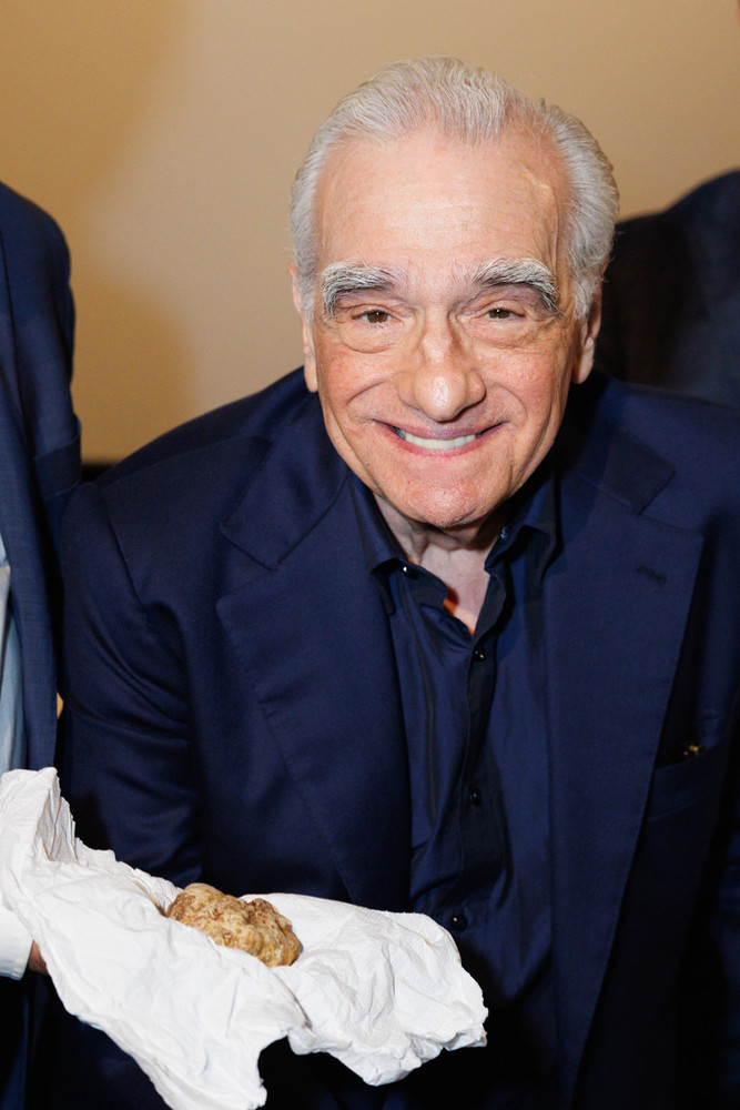 Un Tartufo Bianco d'Alba al mostro sacro Scorsese:  «Regalo del Piemonte al maestro  che ha reso il cinema eterno»