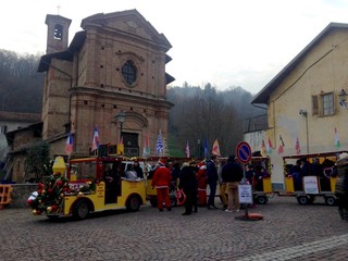 Treno di Natale a Verzuolo - foto d'archivio